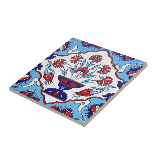 Iznik Tile Tegeltje (Zijkant)
