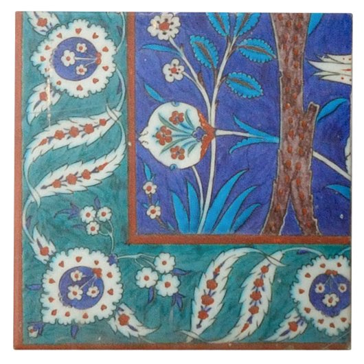 Iznik Tile Tegeltje (Voorkant)