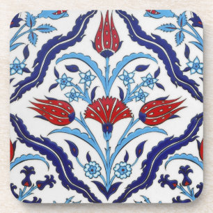 Iznik tiles Cork Onderzetter