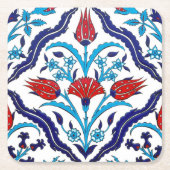 Iznik Tiles Kartonnen Onderzetters (Voorkant)