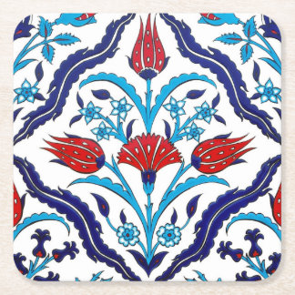 Iznik Tiles Kartonnen Onderzetters
