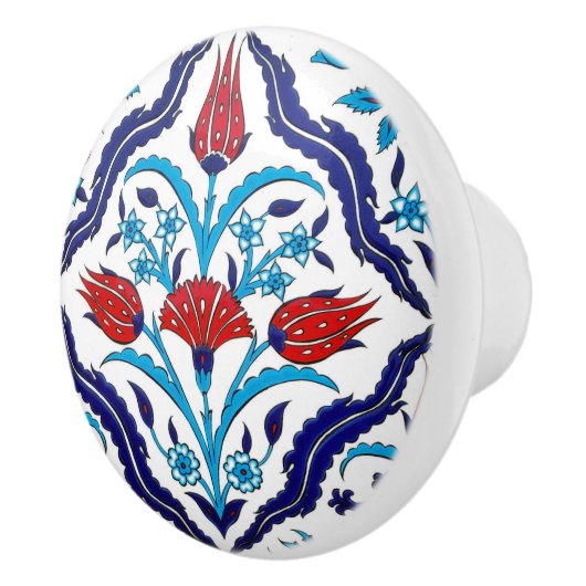 Iznik Tiles Keramische Knop (Rechts)