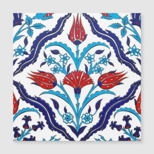 Iznik Tiles Magnetic Card