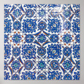 Iznik Tiles Poster (Voorkant)