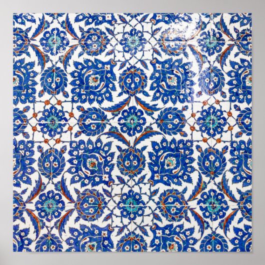Iznik Tiles Poster (Voorkant)