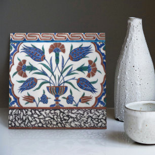 Iznik Topkapi Paleis Rood Groen Blauw Tegeltje