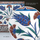 Iznik Topkapi Paleis Rood Groen Blauw Tegeltje