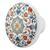 Iznik Turks Bloemen Antiek Stijl Keramische Knop (Rechts)