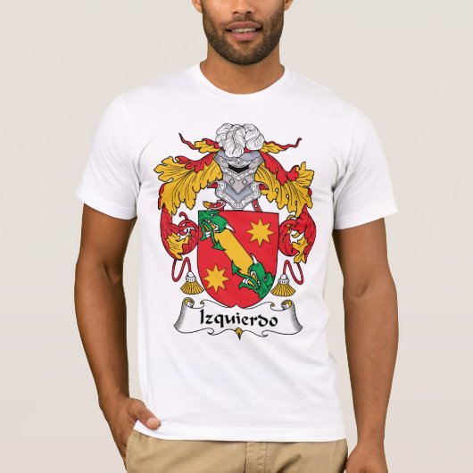 Izquierdo Family Crest T-shirt (Voorkant)