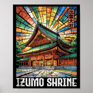 Izumo Schrijn Taisha Shimane Japan Kanji Anime Sou Poster