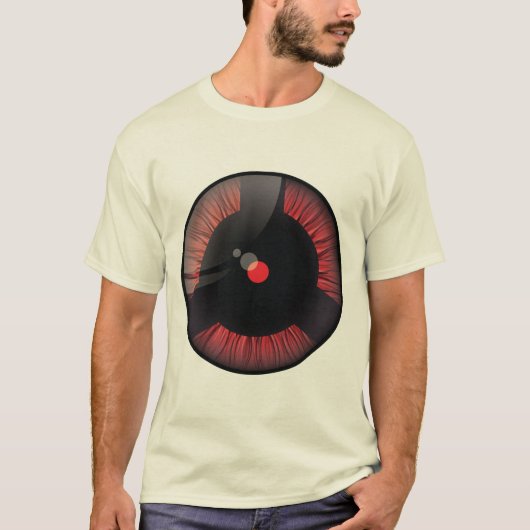 Izuna Mangekyou Sharingan T-Shirt (Voorkant)