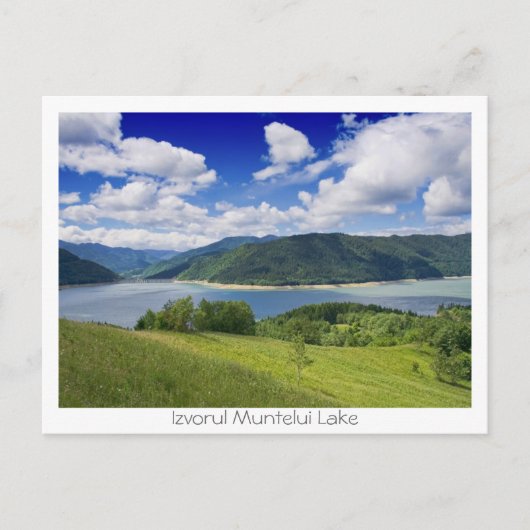 Izvorul Muntelui Lake Briefkaart (Voorkant)