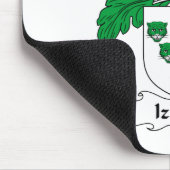 Izzard Family Crest Muismat (Hoek)