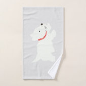 Izzie De Westie Bad Handdoek (Handdoek)