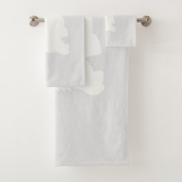 Izzie The Westie Bad Handdoek