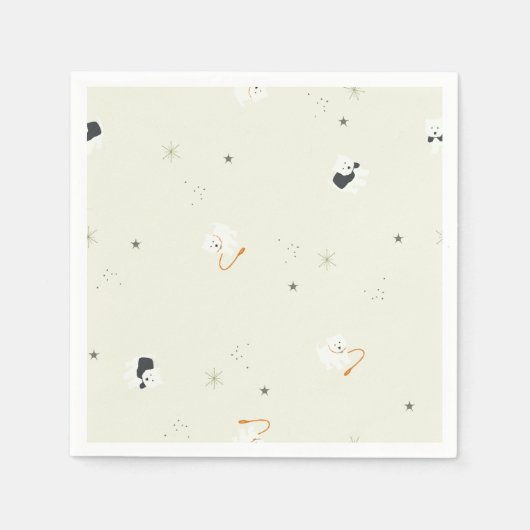 Izzie The Westie Servet (Voorkant)