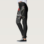 Izzumman Vrouwen Kleding Leggings Zwart (Links)
