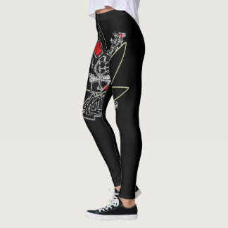Izzumman Vrouwen Kleding Leggings Zwart