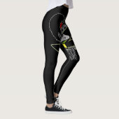 Izzumman Vrouwen Kleding Leggings Zwart (Rechts)