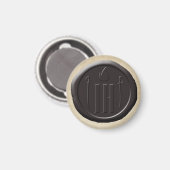 Izzy Handen OFMD Pirate Wax Seal Magnet (Voorkant / Achterkant)