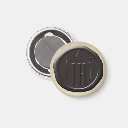 Izzy Handen OFMD Pirate Wax Seal Magnet (Voorkant / Achterkant)