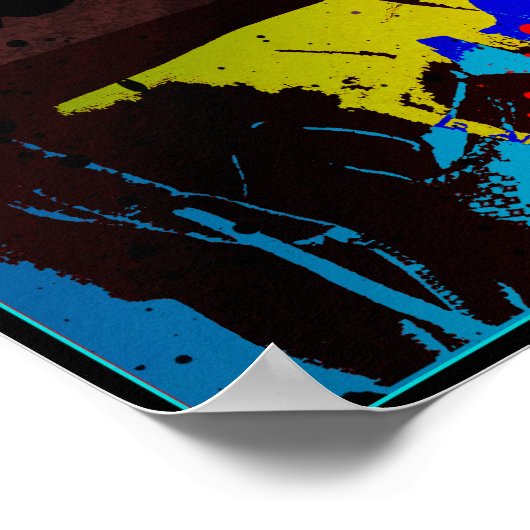 IZZY THE ARTIST-Paint Your Ewn Life Poster (LRG) (Hoek)