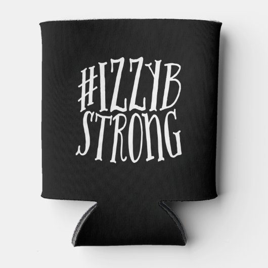 #IzzyBStrong Bierblik Blikjeskoeler (Voorkant)