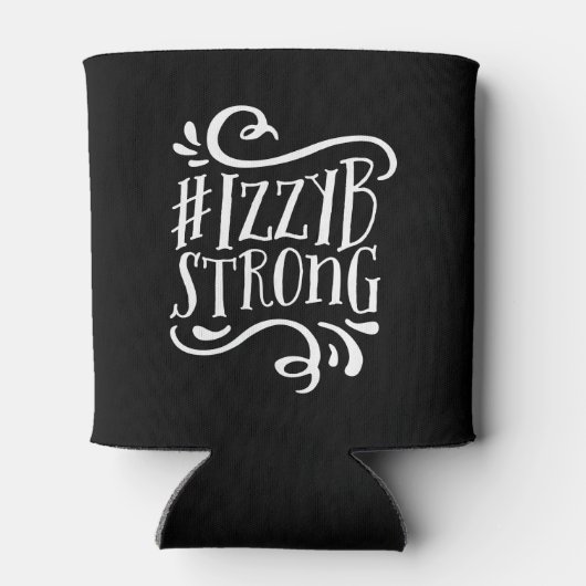 #IzzyBStrong Bierblik Blikjeskoeler (Achterkant)