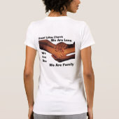j0227529White, Great Lakes Church, We are Love,... T-shirt (Achterkant)