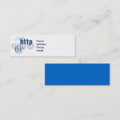 j0254444, NameAddressPhoneEmail Mini Visitekaartje (Voorkant / Achterkant)