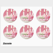 j0422320, Happy Birthday Kala! Ronde Sticker (Vel)