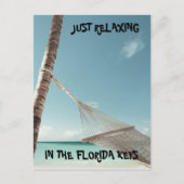 j0423125, NET RELAXING, IN DE FLORIDA KEYS Briefkaart (Voorkant)
