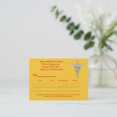 j0439599, ________________________________________ afsprakenkaartje (Staand voorkant)