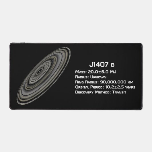 J1407 b (1SWASP J140747.93-394542.6 b) Bureaumat (Voorkant)