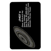 J1407 b (1SWASP J140747.93-394542.6 b) Magneet (Verticaal)