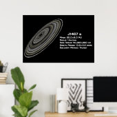 J1407 b (1SWASP J140747.93-394542.6 b) Poster (Thuiskantoor)