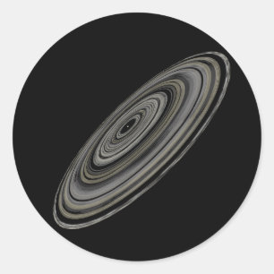 J1407 b (1SWASP J140747.93-394542.6 b) Ronde Sticker