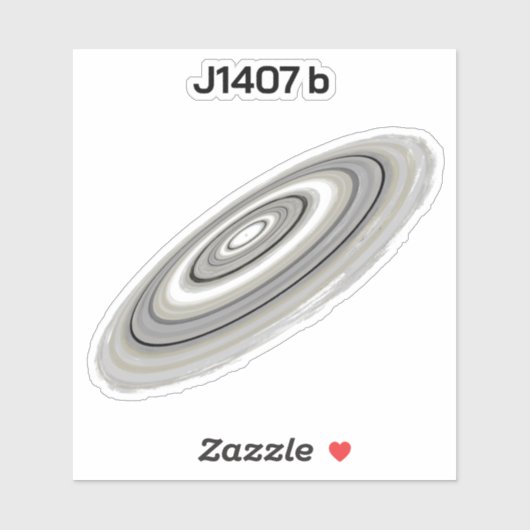 J1407 b (1SWASP J140747.93-394542.6 b) Sticker (Vel)