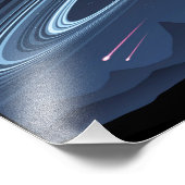 J1407b-ruimtereisposter Foto Afdruk (Hoek)