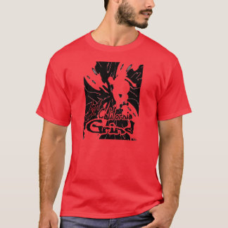 j2A California Grind swirl logo T-shirt