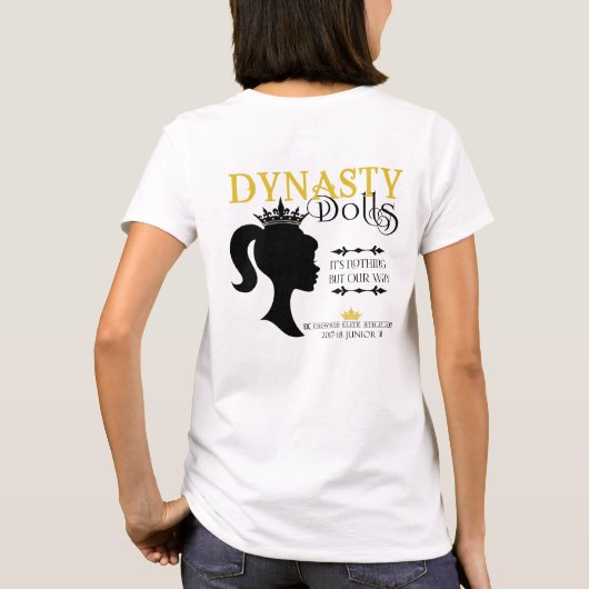 J3 Dynasty 17-18 Logo Shirt (Achterkant)