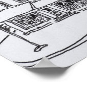 J.A. Moisan Grocery Store | Canada Poster (Hoek)