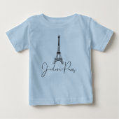 J 'adore Paris Eiffeltoren Cute Blue (Voorkant)
