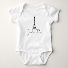 J' adore Paris Eiffeltoren Cute Wit Romper