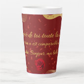  J’ai rêvé de toi toute la nuit Latte Mok (Voorkant)