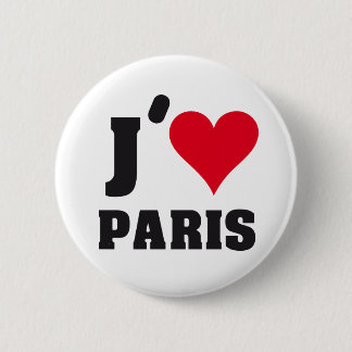 J´AIME PARIS RONDE BUTTON 5,7 CM