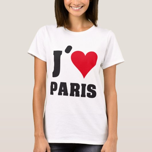 J´AIME PARIS T-SHIRT (Voorkant)
