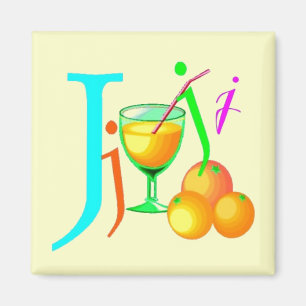 J - Alphabet Magnet