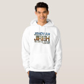 J Basis gestreken overhemd Hoodie (Voorkant volledig)