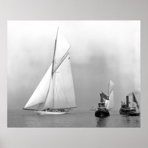 J-Boats en Tugs Poster